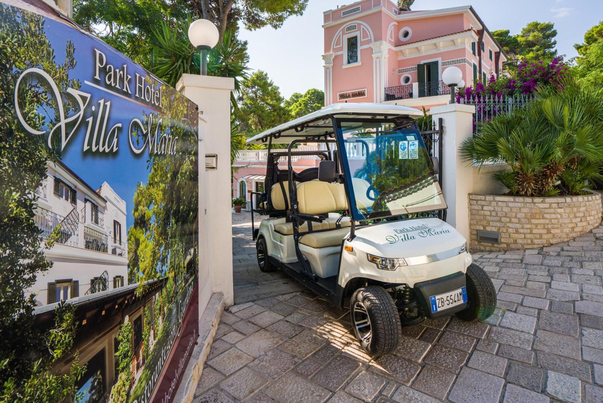 Park Hotel Villa Maria San Menaio Exteriör bild